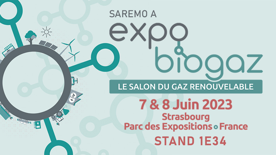 Expo Biogas 2024, Stasburgo 5-6 giugno 2024 Stand 1E34